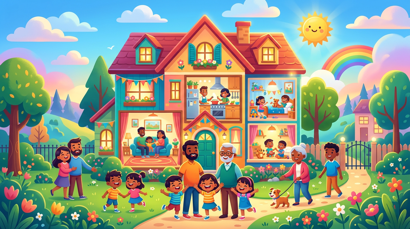Our Family and home cover