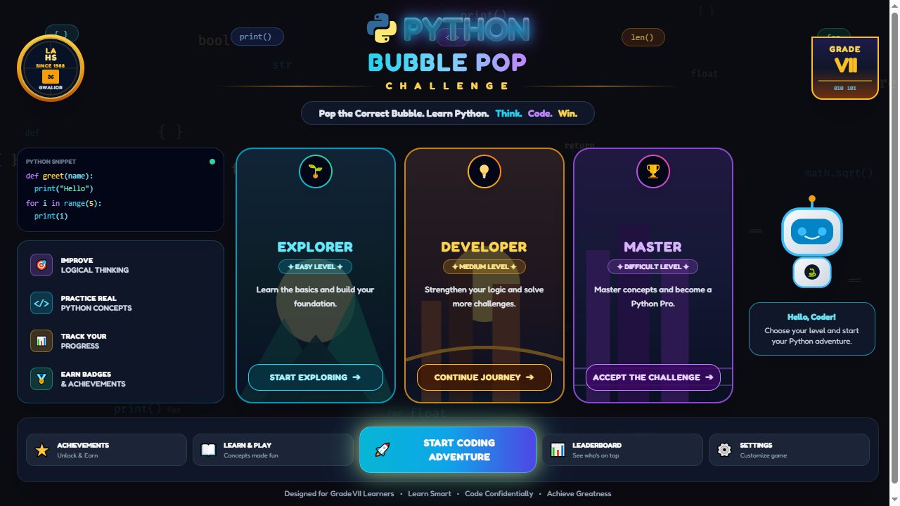 Python_bubble _challenge cover
