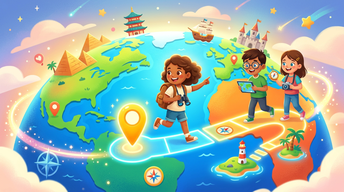 Become a world explorer cover