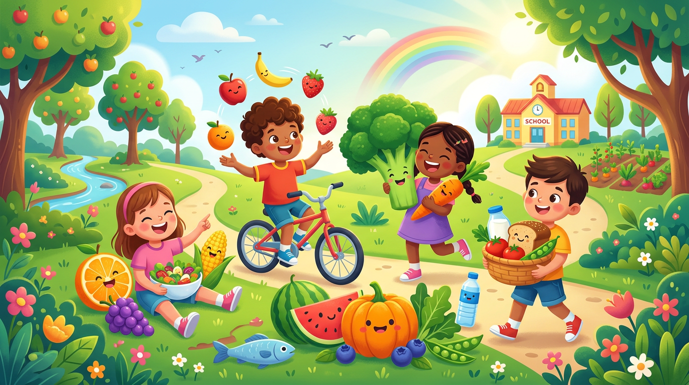 Healthy Food and Living cover