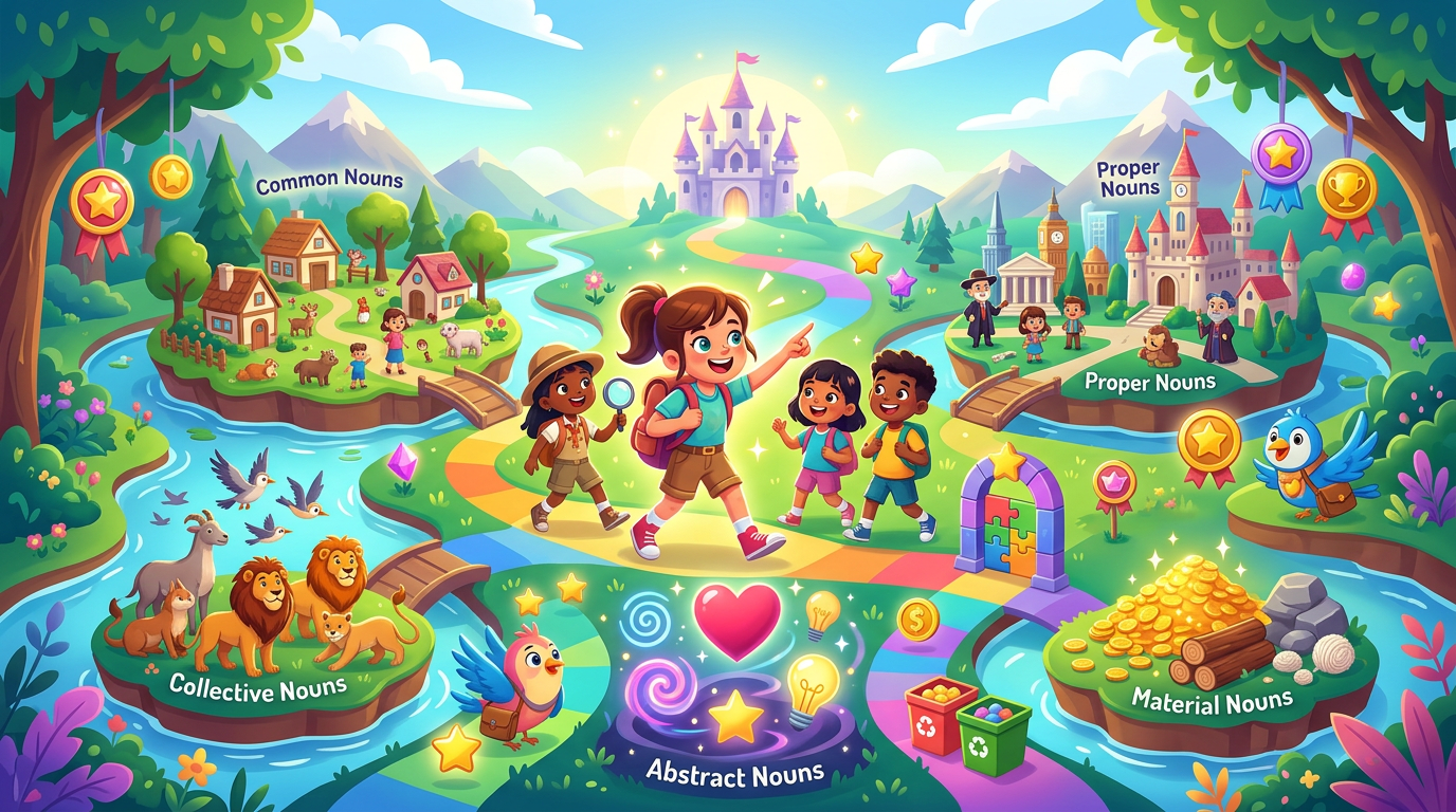 Noun Quest.....The grammar adventure cover
