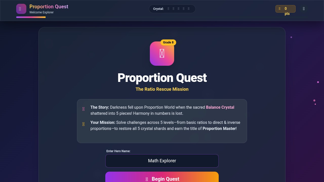 Proportion Quest cover